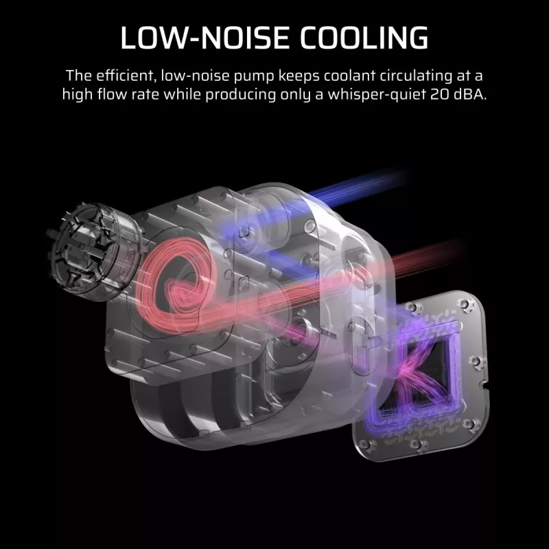 Dissipatore CPU a liquido CORSAIR Nautilus 240 RS ARGB All-in-One bianco