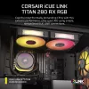 Dissipatore CPU CORSAIR - Icue Link Titan 280 Rx RGB Aio dissipatore a liquido