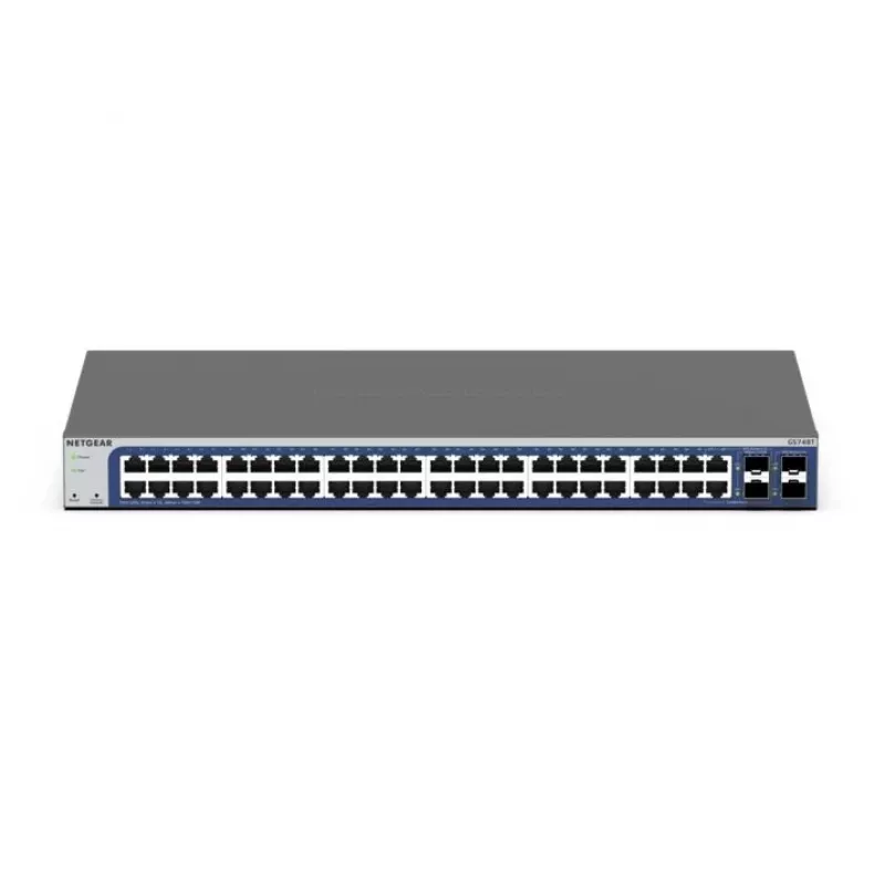 NETGEAR GS748Tv6 Managed L2/L3/L4 Gigabit Ethernet (10/100/1000) nero, grigio