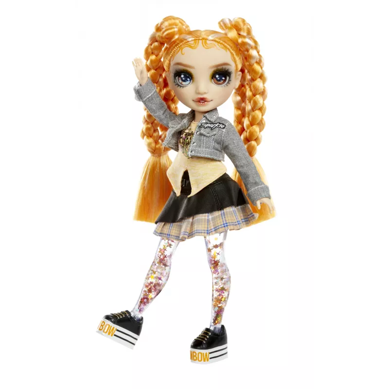 Rainbow High Sparkle & Shine Fashion Dolls – Clementine (Orange)