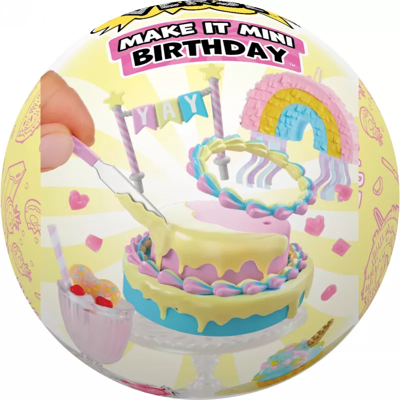 Miniverse Make It Mini Birthday, 8 anni, multicolore, plastica, resina