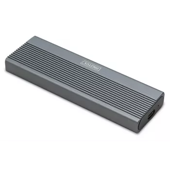 Case per disco fisso USB DIGITUS – SATA 6 Gbit/s USB 3.1 Gen2 alluminio senza attrezzi