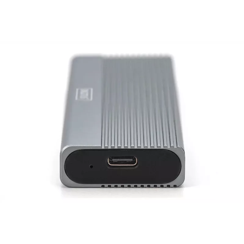 Case per disco fisso USB DIGITUS - NVMe + SATA 10 Gbit/s (NVMe) 6 Gbit/s (SATA) USB 3.1 Gen2 alluminio senza attrezzi