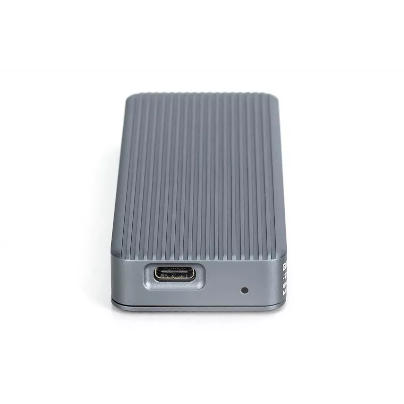 Case per disco fisso USB DIGITUS – NVMe 20 Gbit/s USB 3.2 Gen 2x2 alluminio senza attrezzi