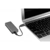 Case per disco fisso USB DIGITUS – NVMe 20 Gbit/s USB 3.2 Gen 2x2 alluminio senza attrezzi
