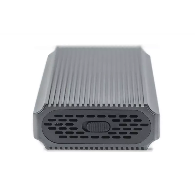 Case per disco fisso USB M.2 Digitus SSD esterno NVMe 40Gbps USB 4.0 alluminio senza attrezzi DA-71158