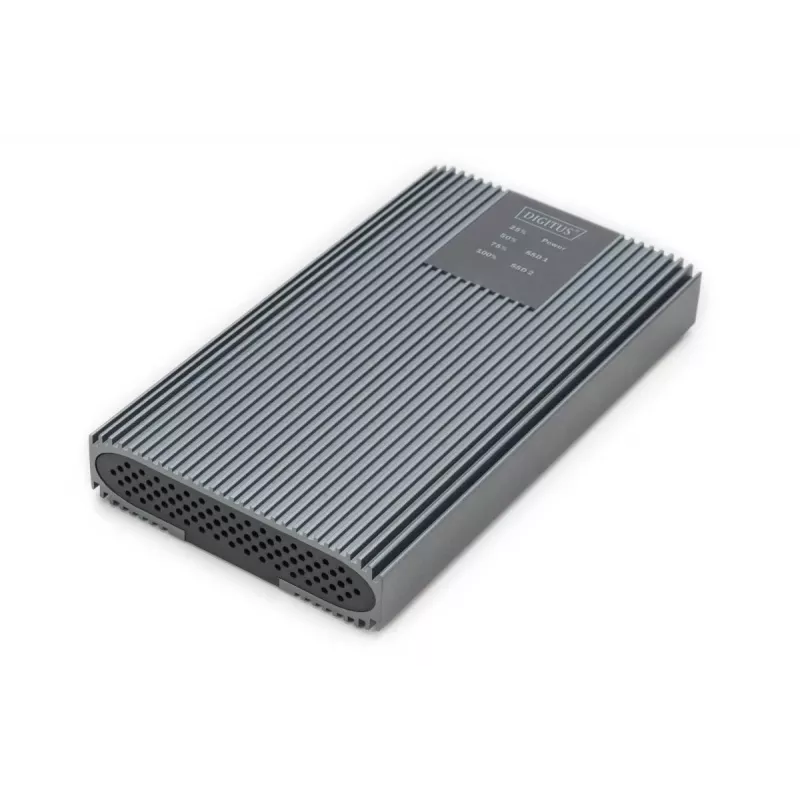 Stazione di clonazione NVMe DIGITUS - NVMe 20Gbits USB 3.2 Gen2 alluminio senza attrezzi