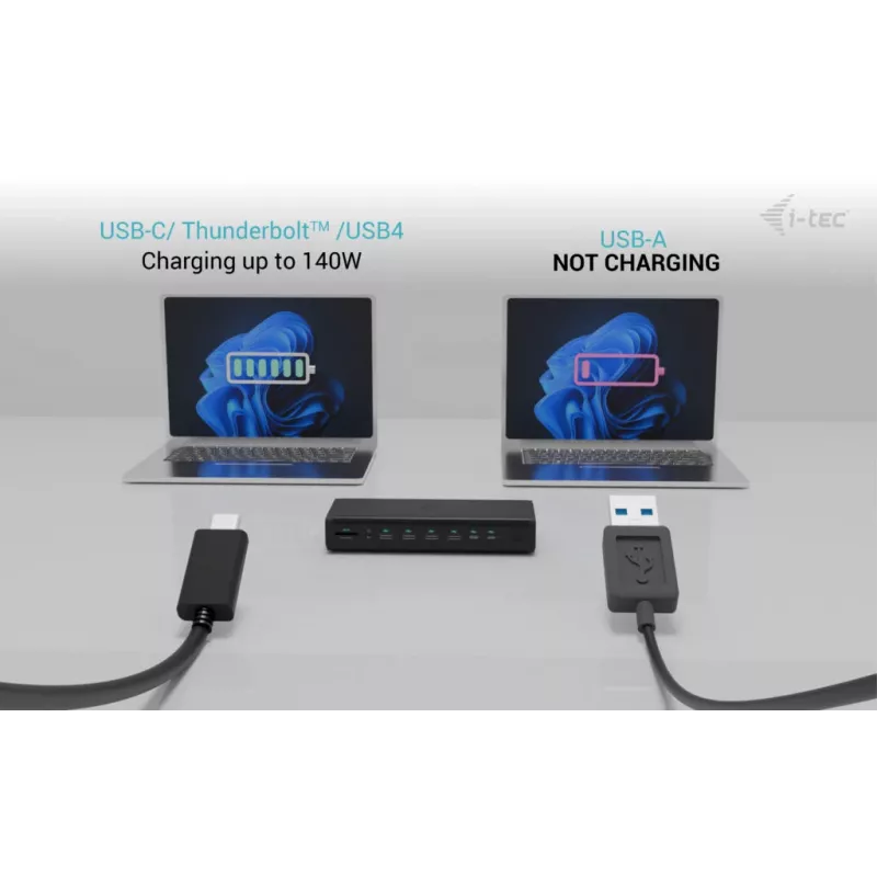 Docking station universale i-tec 6x 4K/60Hz + Power Delivery 140W