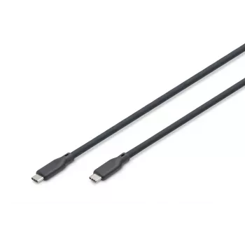 Cavo in silicone USB DIGITUS USB-C - USB-C USB 3.2 Gen1 5G 4K 100W - 2 m nero