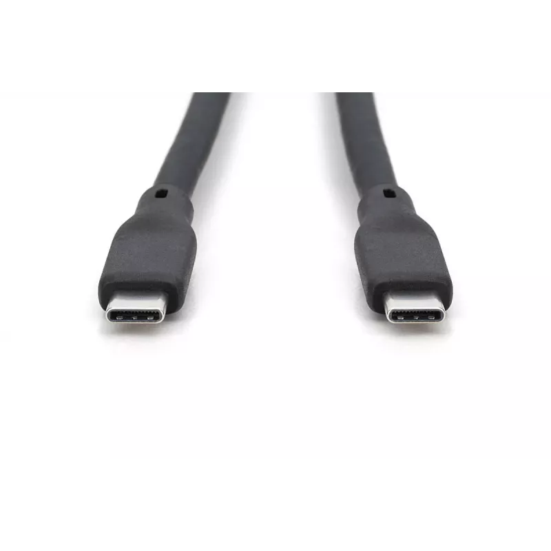 Cavo in silicone USB DIGITUS USB-C - USB-C USB 3.2 Gen1 5G 4K 100W - 2 m nero