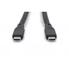 Cavo in silicone USB Digitus USB 20 Gbps 2 m nero