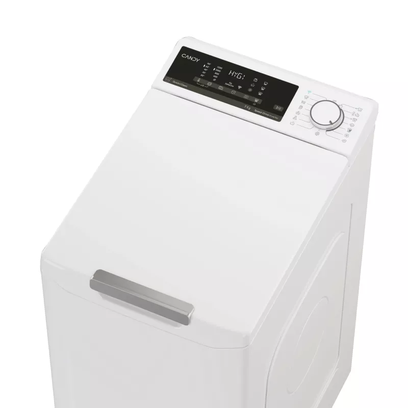 Candy TCA274TM4-S Lavatrice a carica dall'alto 7 kg 1200 giri/min Bianco