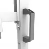 Neomounts MOVE Go XL FL50-575WH1 carrello portatv, 65-110 pollici, max 125 kg, VESA 100x100-1100x600, altezza regolabile 129-139 cm, bloccabile, installazione rapida, certificato TÜV, bianco