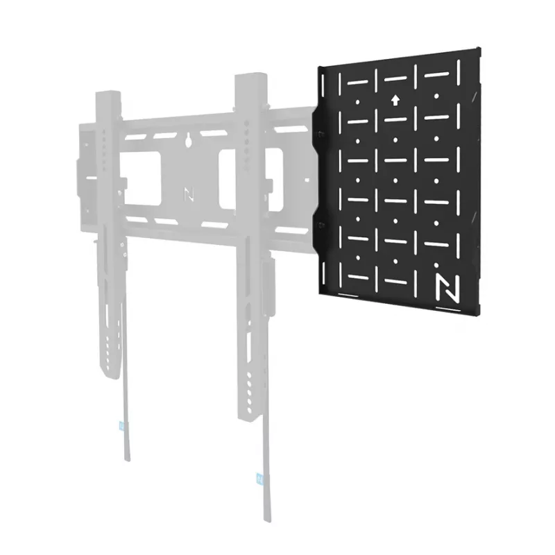 Neomounts AWL05-750BL AV-Hardware-Rack - universale, rack AV, parete, 10 kg, nero, acciaio, 204 mm