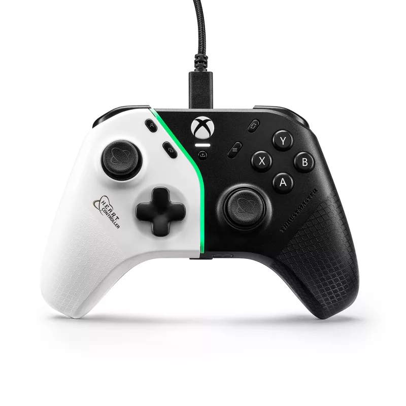Thrustmaster H.E.A.R.T. nero, bianco USB gamepad PC, Xbox One, Xbox One S, Xbox One X