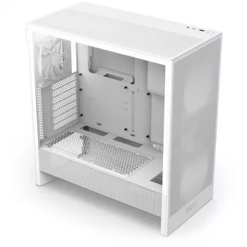 NZXT case CPU H7 Flow 2024 mid tower airflow ATX bianco
