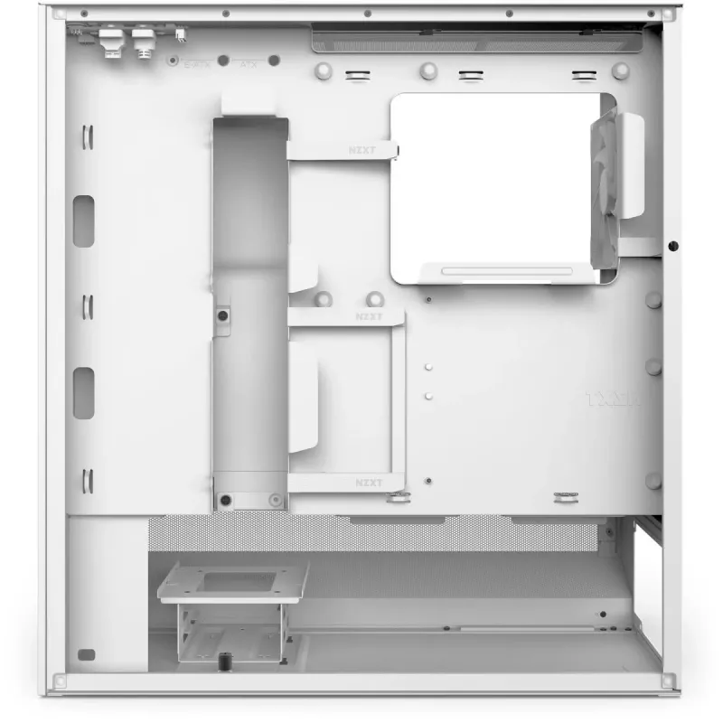 Case NZXT H5 Flow RGB 2024 Midi Tower, bianco