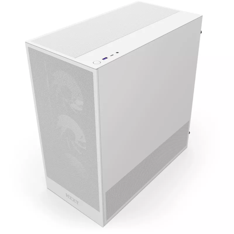 Case NZXT H5 Flow RGB 2024 Midi Tower, bianco