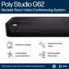 HP Poly Studio G62 sistema di videoconferenza con kit piastre di montaggio