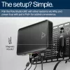 HP Poly Studio G62 sistema di videoconferenza con kit piastre di montaggio