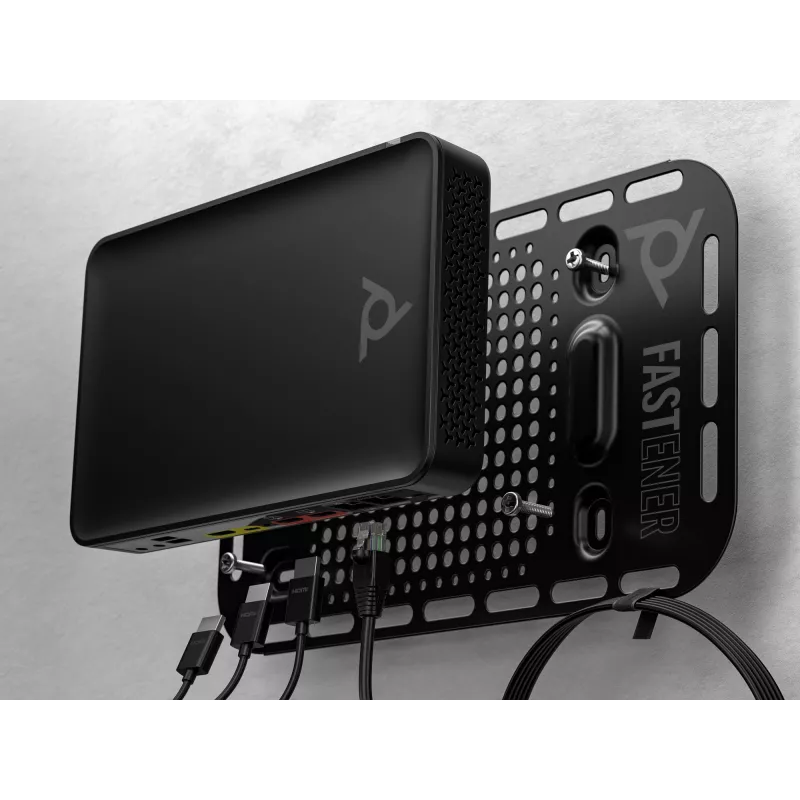 HP Poly Studio G62 sistema di videoconferenza con kit piastre di montaggio