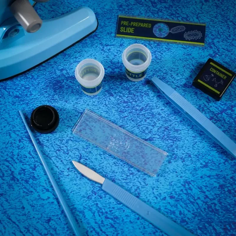Microscopio didattico Liscianigiochi Im A Genius 304-PL97388 — set ottico per bambini con ingrandimento per imparare