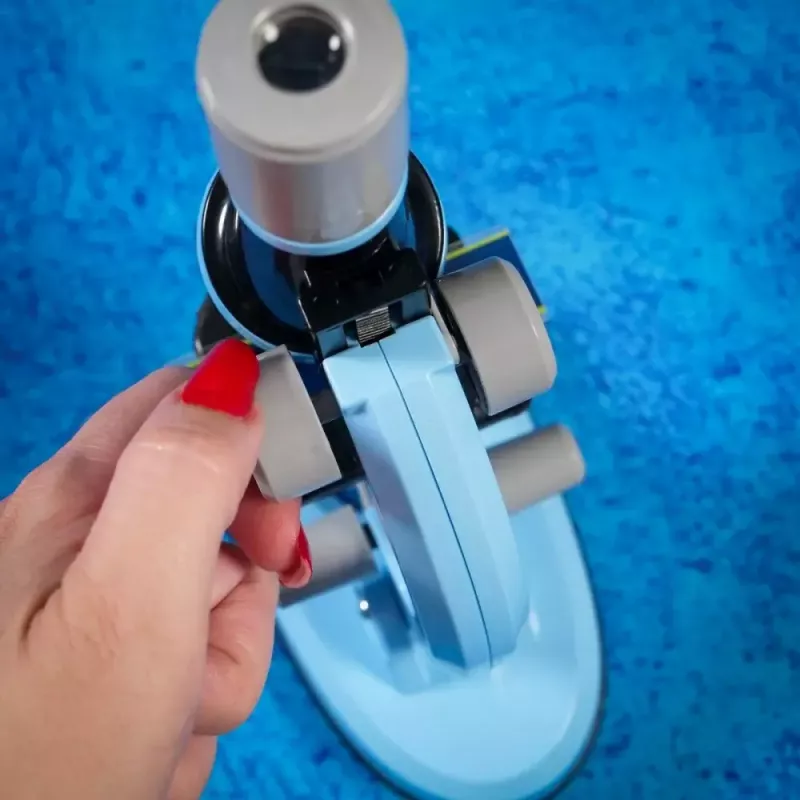 Microscopio didattico Liscianigiochi Im A Genius 304-PL97388 — set ottico per bambini con ingrandimento per imparare