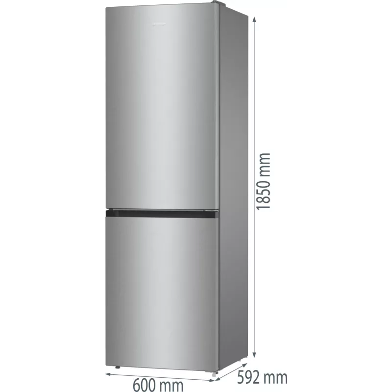 Gorenje NRK61CS2XL4 libera installazione 300 L grigio