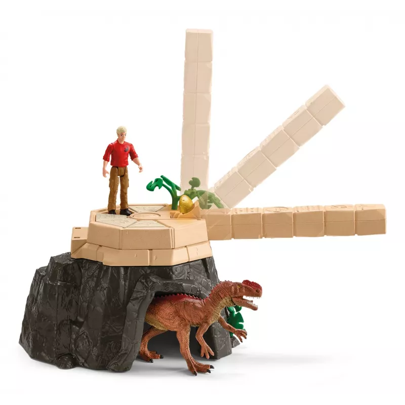 Action/Abenteuer Schleich Eroberung des Dino-Tempels Mega-Set multicolore