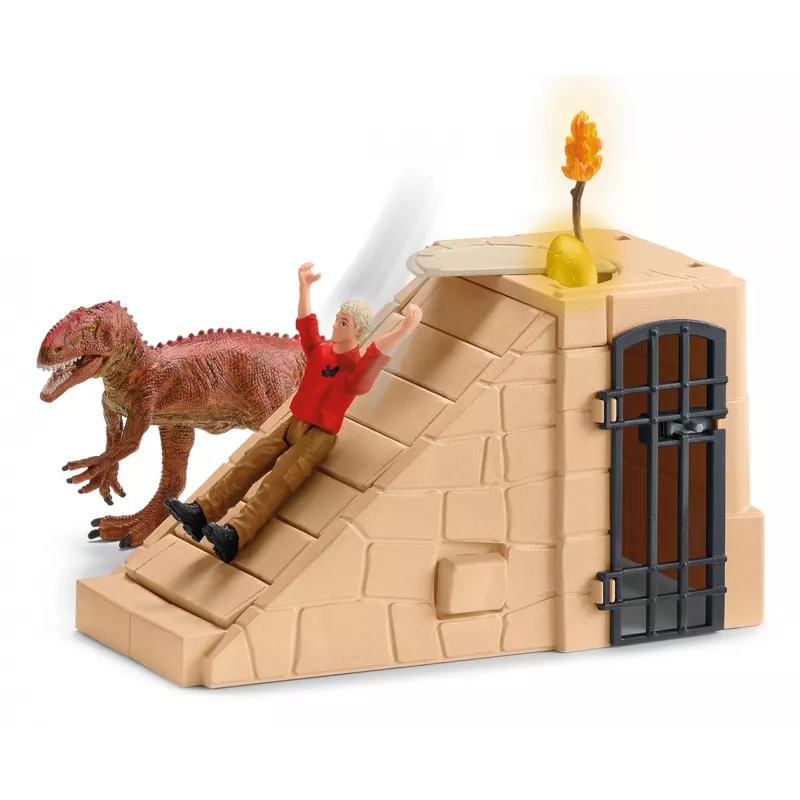 Action/Abenteuer Schleich Eroberung des Dino-Tempels Mega-Set multicolore