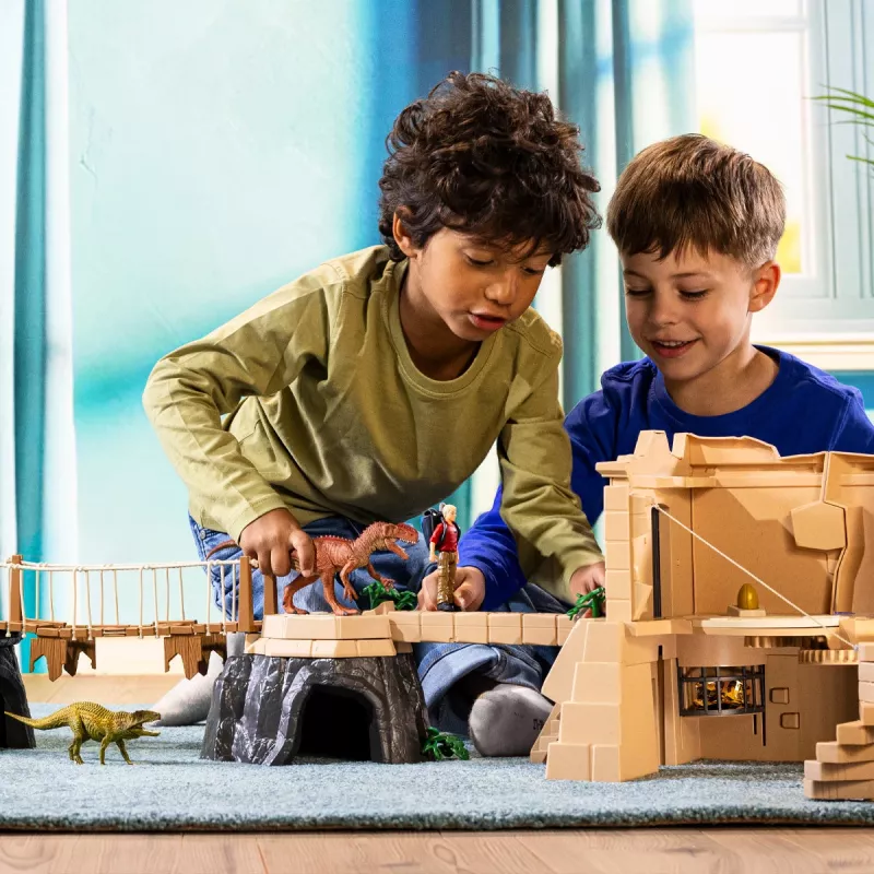 Action/Abenteuer Schleich Eroberung des Dino-Tempels Mega-Set multicolore