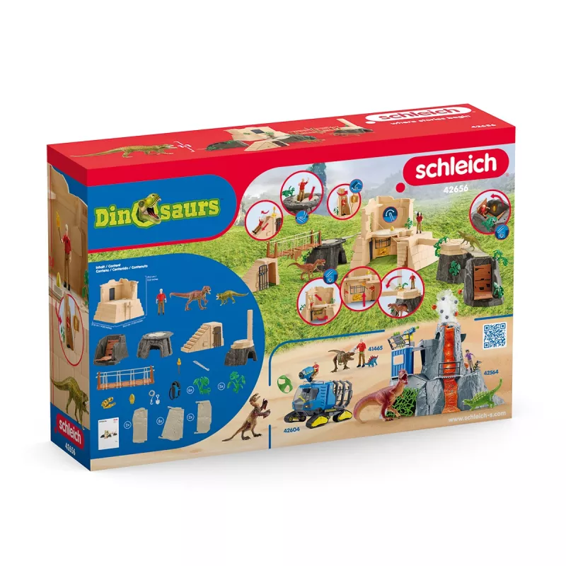 Action/Abenteuer Schleich Eroberung des Dino-Tempels Mega-Set multicolore