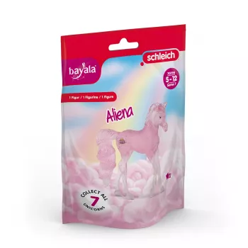 Schleich Collectibles figura unicorno-alieno, rosa, età consigliata 5+