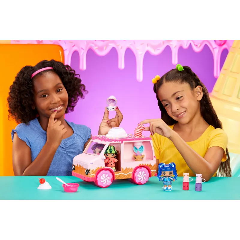 MGA Entertainment Yummiland Lipgloss Truck ciondolo con bambola