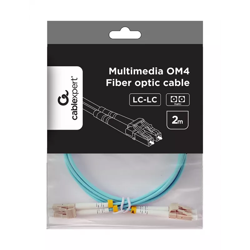 Cavo multimodale duplex OM4 50/125, LC/LC, 20 m