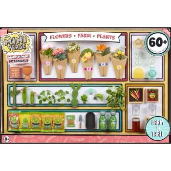 Miniverse - Make It Mini Botanicals, 8 anni, multicolore, plastica