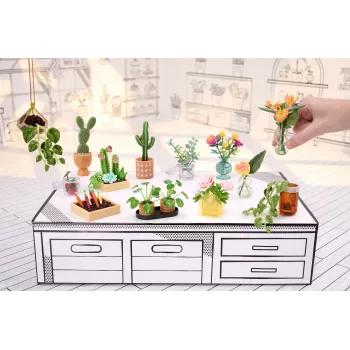 Miniverse - Make It Mini Botanicals, 8 anni, multicolore, plastica