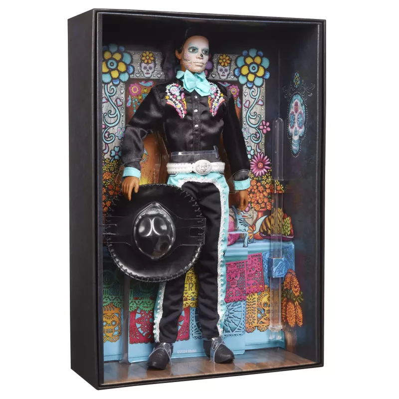 Bambola moda Mattel Barbie Ken Dia de Muertos multicolore 3+
