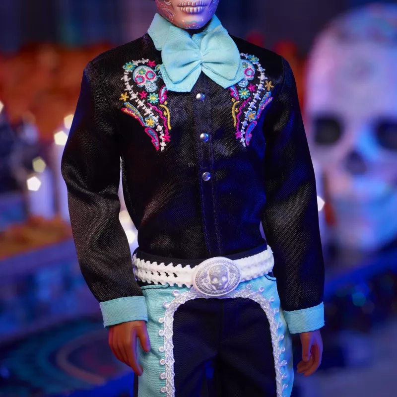 Bambola moda Mattel Barbie Ken Dia de Muertos multicolore 3+