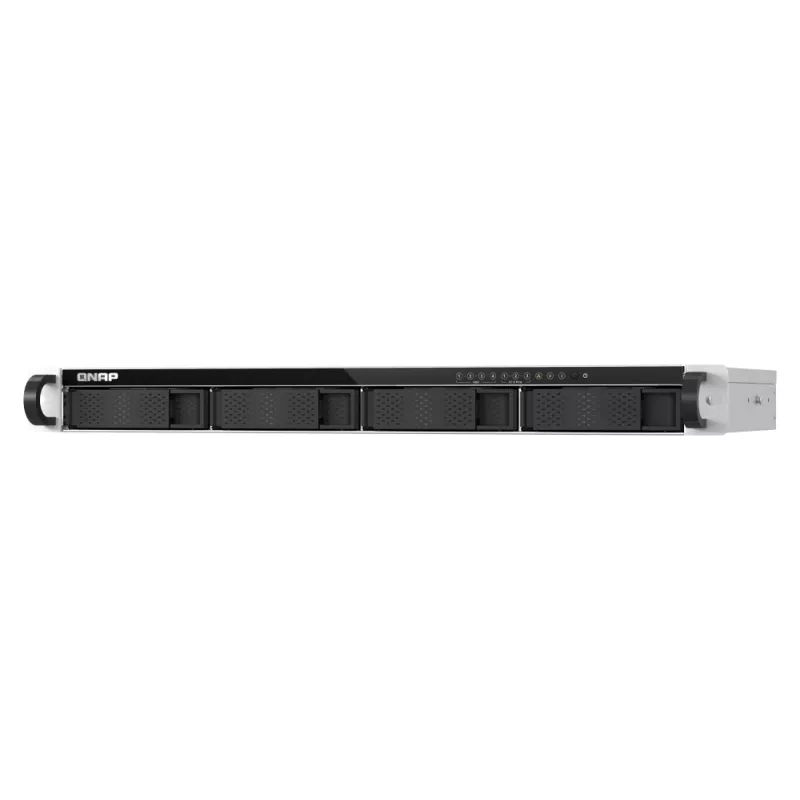 QNAP TS-h765eU NAS Rack (1U) Intel Atom® 8 GB DDR5 QuTS hero Black, grigio