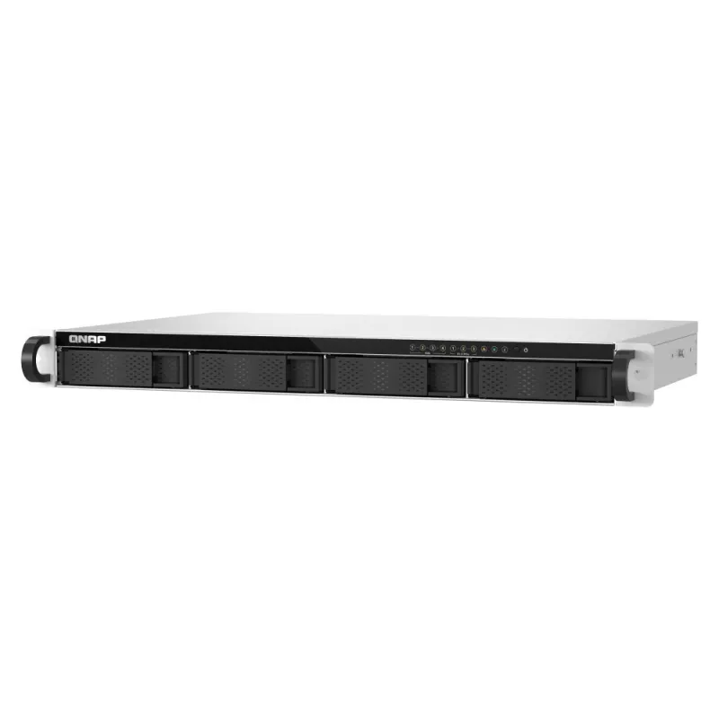 QNAP TS-h765eU NAS Rack (1U) Intel Atom® 8 GB DDR5 QuTS hero Black, grigio