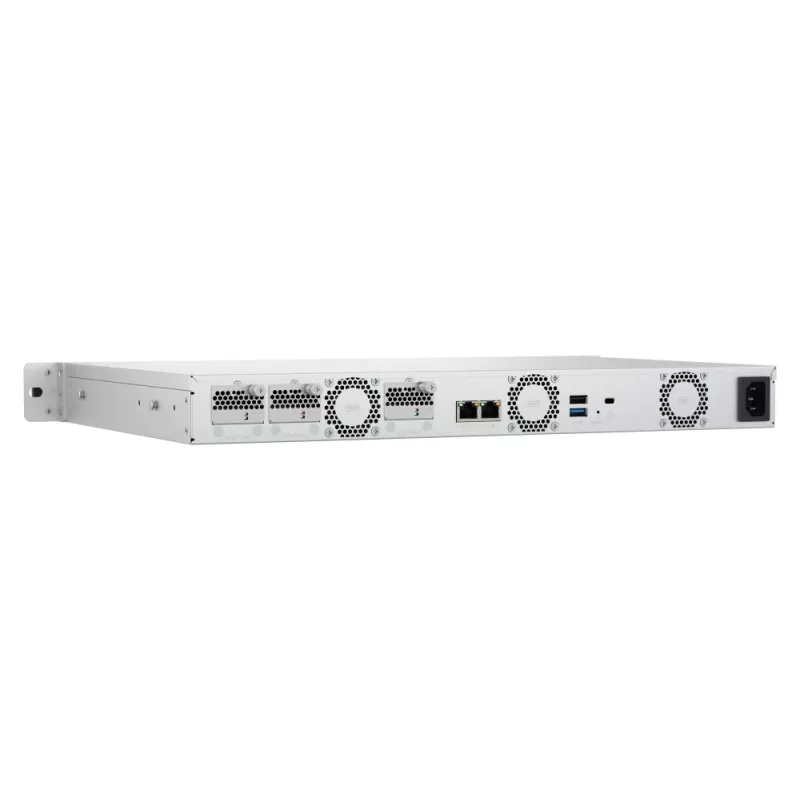 QNAP TS-h765eU NAS Rack (1U) Intel Atom® 8 GB DDR5 QuTS hero Black, grigio