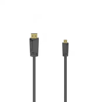 Cavo HDMI Hama 00205016 1,5 m HDMI Type-A (standard) HDMI Type-D (micro) nero