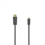 Cavo HDMI Hama 00205016 1,5 m HDMI Type-A (standard) HDMI Type-D (micro) nero