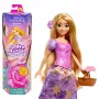 Bambola di moda Disney Princess Spin & Reveal Rapunzel e accessori con 11 sorprese