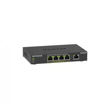 NETGEAR GS305Pv3 switch unmanaged Gigabit Ethernet (10/100/1000) Power over Ethernet (PoE) nero