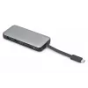 Docking station da viaggio DIGITUS USB-C, 7 porte - HDMI / 2x USB-A 3.2 Gen 1 / GbE / SD / MicroSD - 100W USB-C Power Delivery