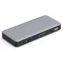 Docking station DIGITUS USB-C, 11 porte - 2x HDMI / DP / 2x USB-A 3.2 Gen 2 / USB-C 3.2 Gen 2 / GbE / SD / MicroSD / presa DC - max. 150 Watt / 3,5 mm