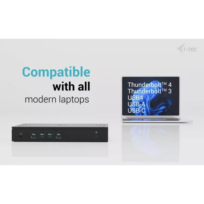 Docking station universale i-tec 5x 4K/60Hz Display + Power Delivery 100W