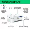 HP DeskJet 4230e stampante all-in-one a colori wireless, Instant Ink; copiatrice, scanner
